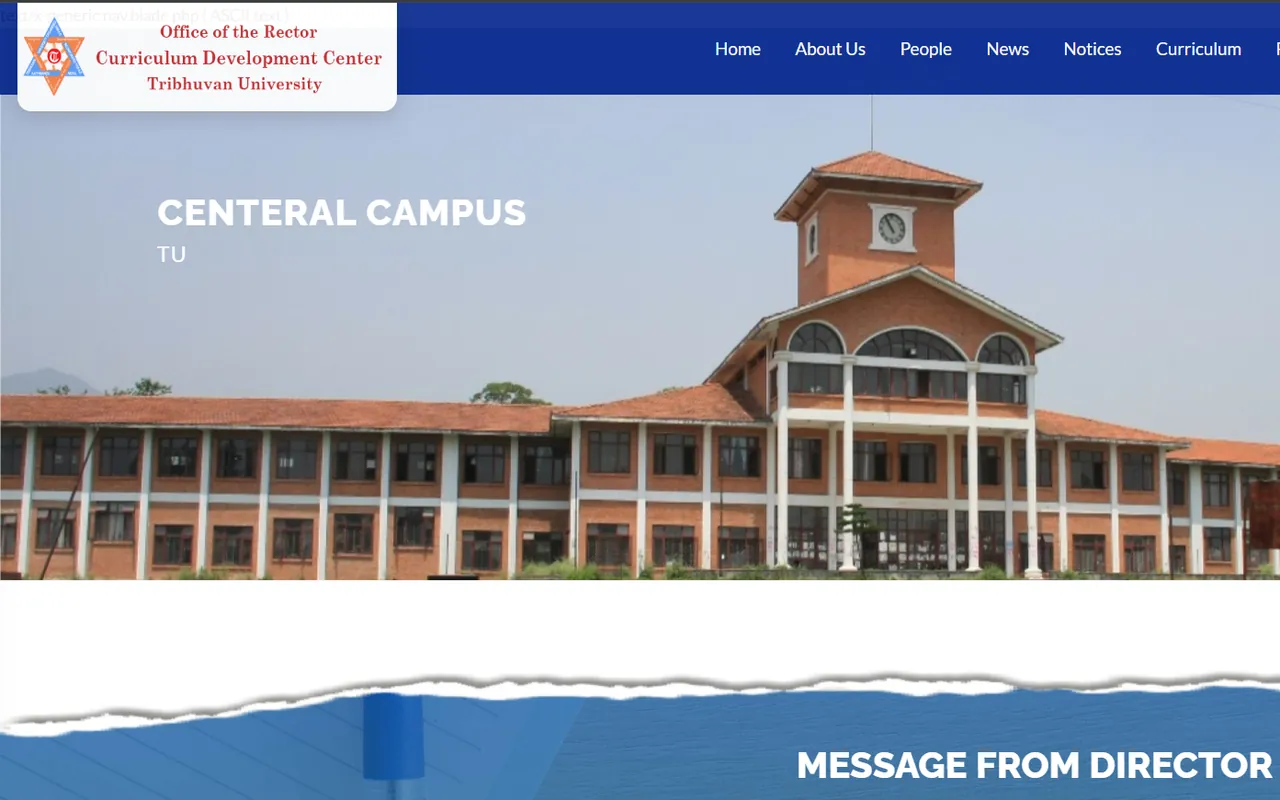 Curriculum Development Centre, Tribhuvan University website